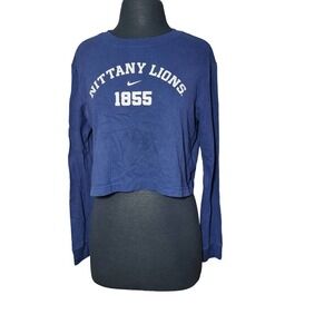 Nike Women's Penn State Nittany Lions Cropped T-Shirt XS